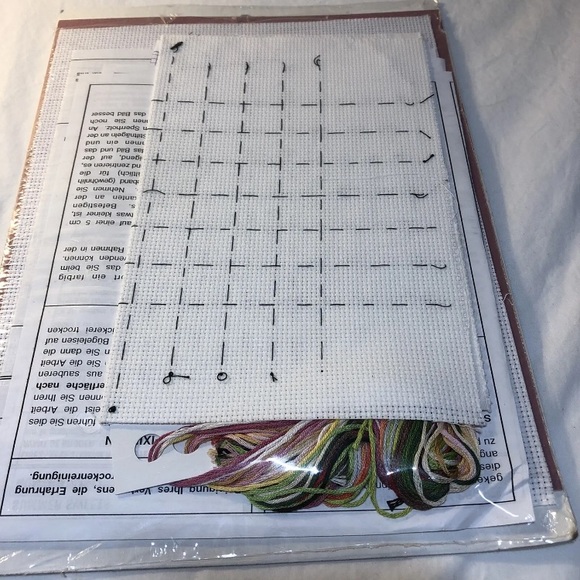 Vintage Weekenders counted cross stitch Summer Sweets Hummingbird 1995 - Picture 6 of 8